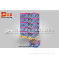 Dryer Balls Cardboard Pallet Display Stand Box , Adjustable Floor Display Pallet